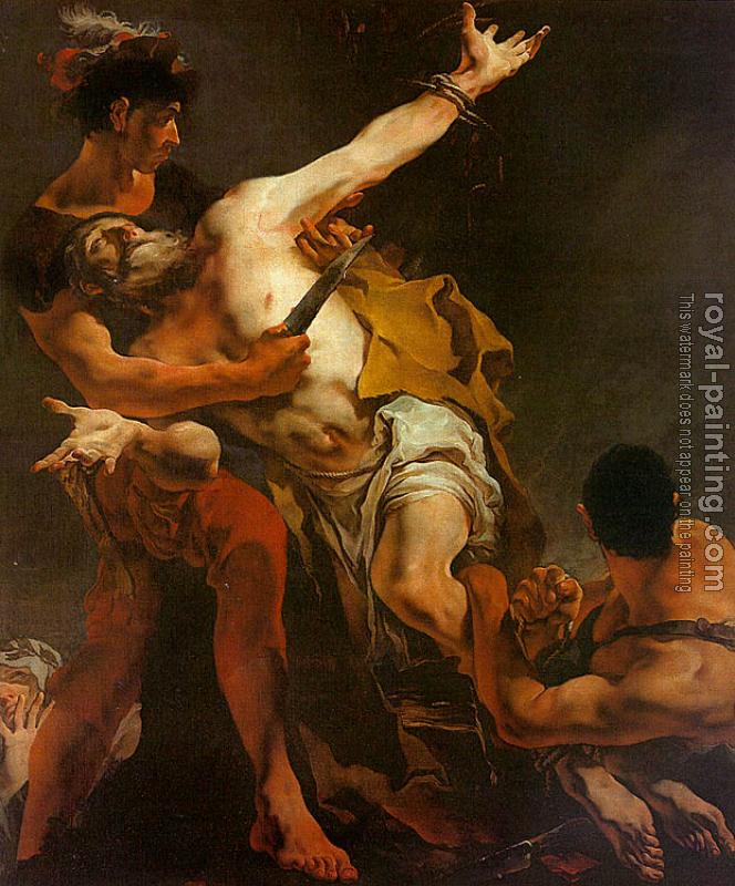 Giovanni Battista Tiepolo : The Martyrdom of St